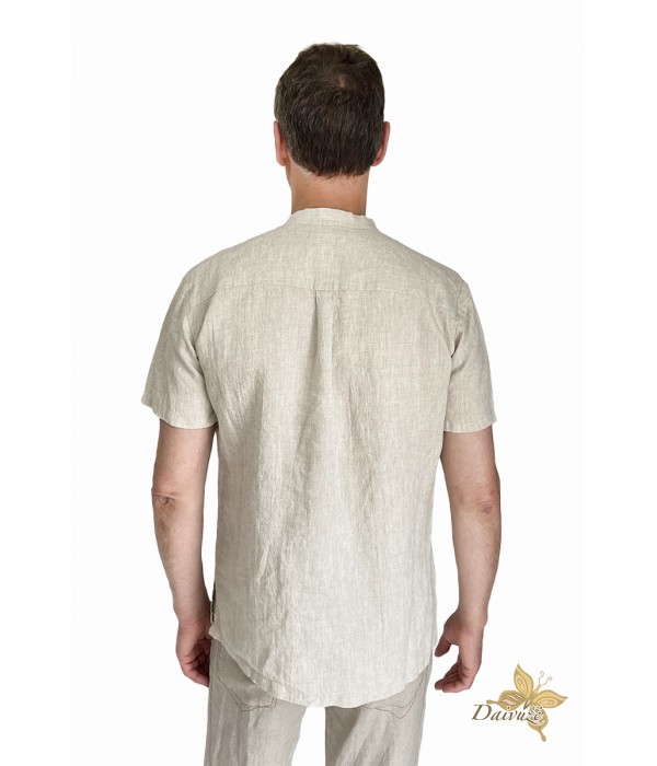Lininiai vyriški marškiniai Z93-1