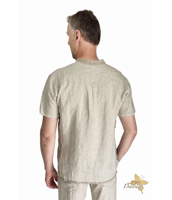 Lininiai vyriški marškiniai Z94-4